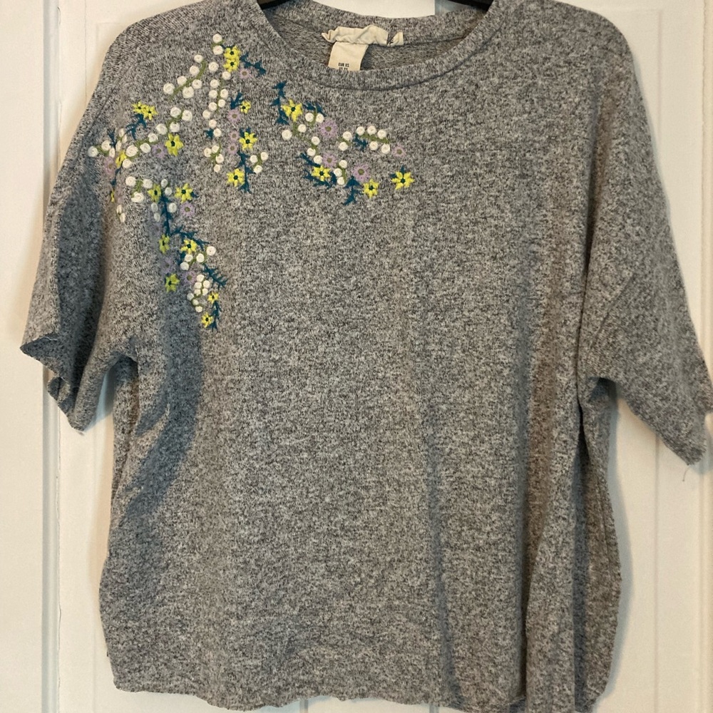 H&M’s sweater L.O.G.G. brand